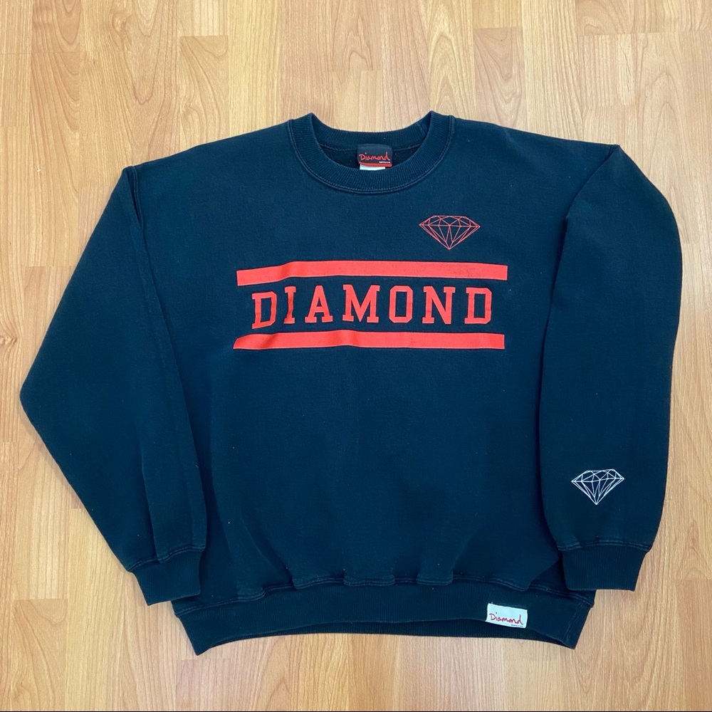 Diamond Supply Co. Logo Skateboarding Sweatshirt Men’s Large